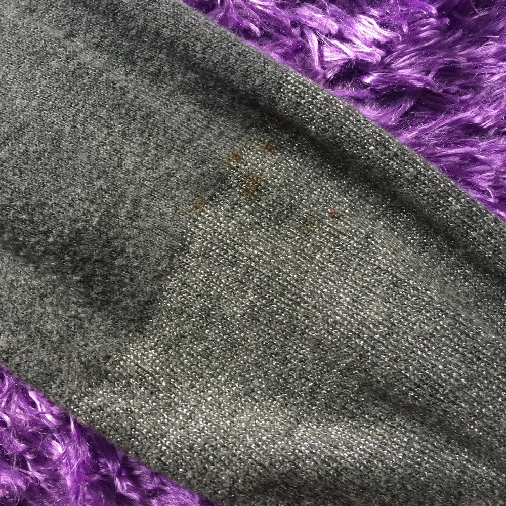 Glitter striped grey cardigan - Picture 4 of 7